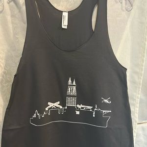 American Apparel racer-back tank lrg